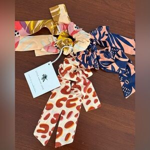 NOONDAY COLLECTION Breezy Bow Scrunchies Set